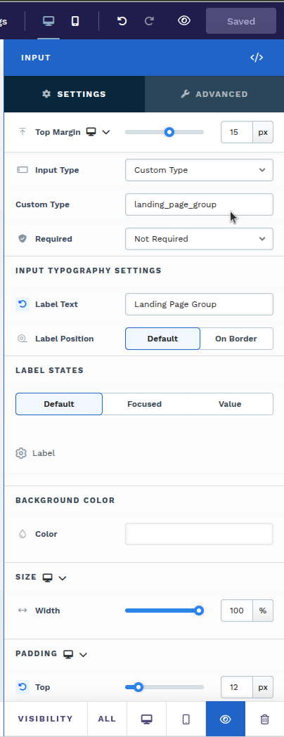 ClickFunnels - Set custom type landing_page_group